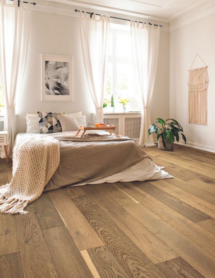 hardwood flooring in a Bluffdale bedroom
